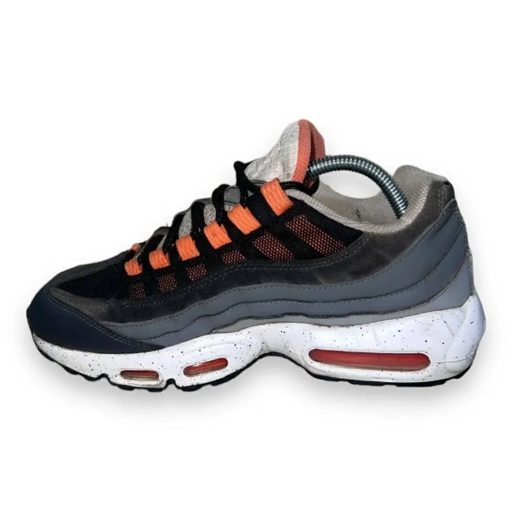 Nike Air Max 95 Grey‎ Speckle Sole CZ0191-001 Grey/Black/Orange Men's 8